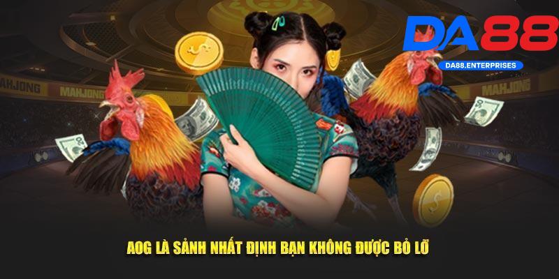 Sảnh AOG Đá Gà – Trải nghiệm đá gà siêu thực tại DA88 4 Cách tham gia sảnh AOG